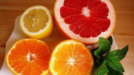 цитрусовый лимонад на основе зеленого чая