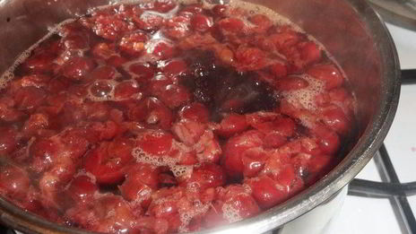 вишневый лимонад с лаймом