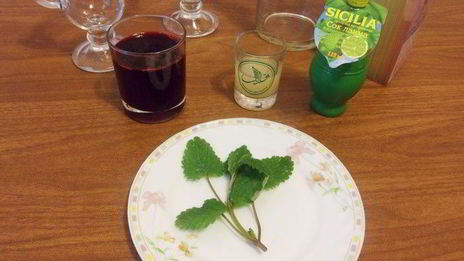 вишневый лимонад с лаймом