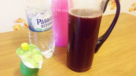 вишневый лимонад с лаймом