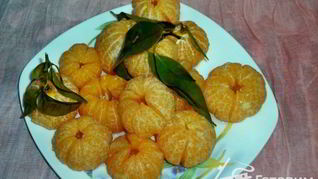 Мандарины в пряном сиропе