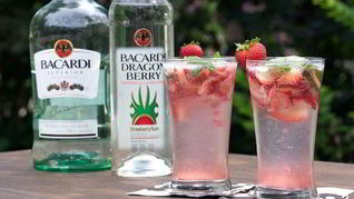 Клубничный мохито