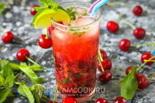 Вишневый мохито