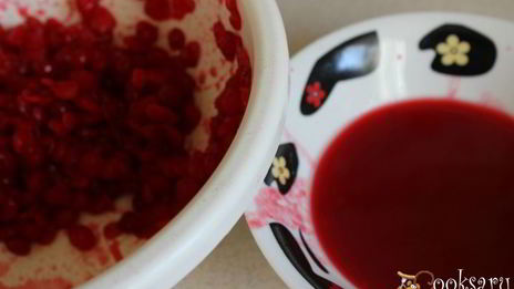 калиновый морс с мятой