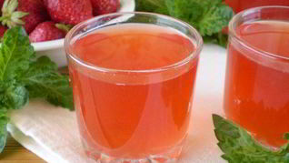 Клубничный морс