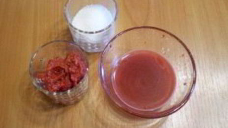 клубничный морс