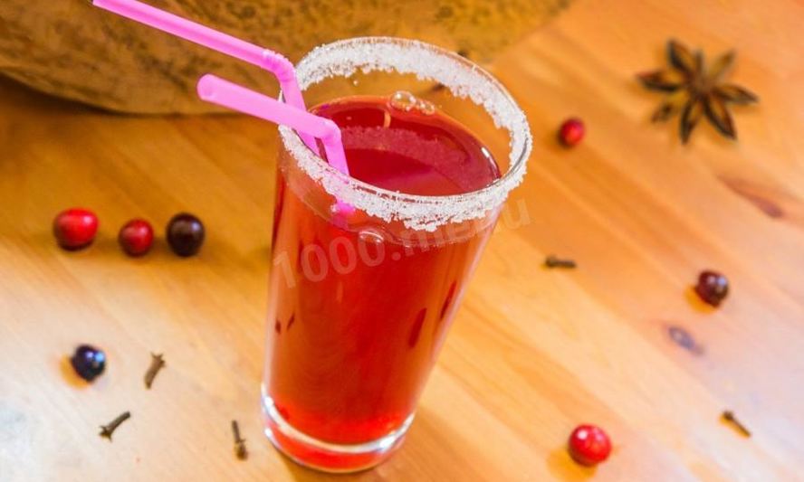 Рецепт клюквенный морс из свежих ягод