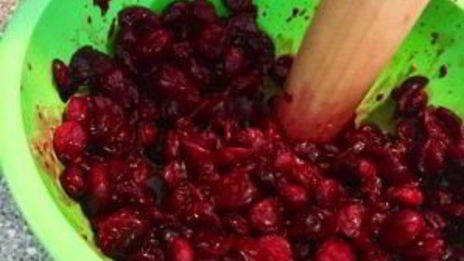 клюквенный морс