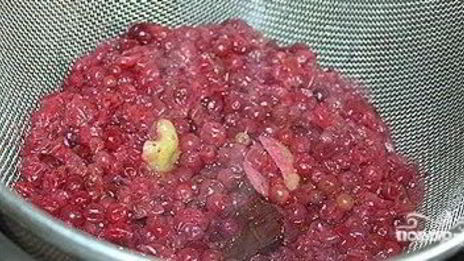 морс из брусники