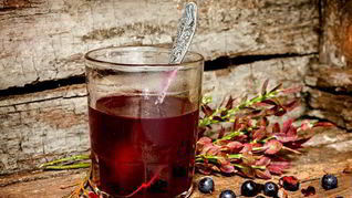 Морс из черники