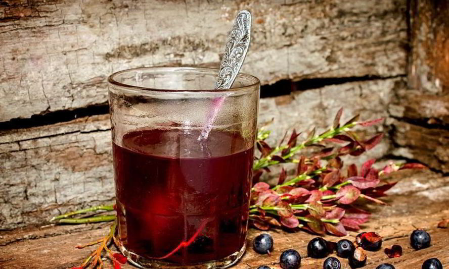 Рецепт морс из черники