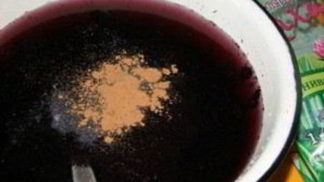 морс из черники