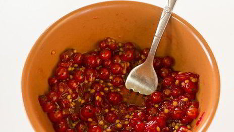 морс из красной смородины