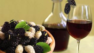 Наливка из шелковицы