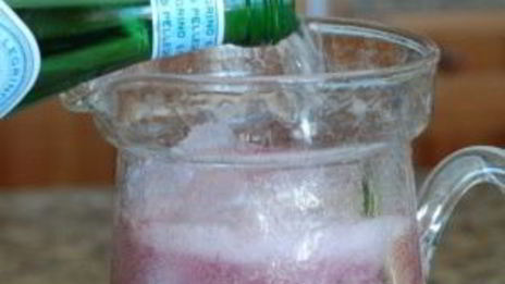 пунш из лаванды