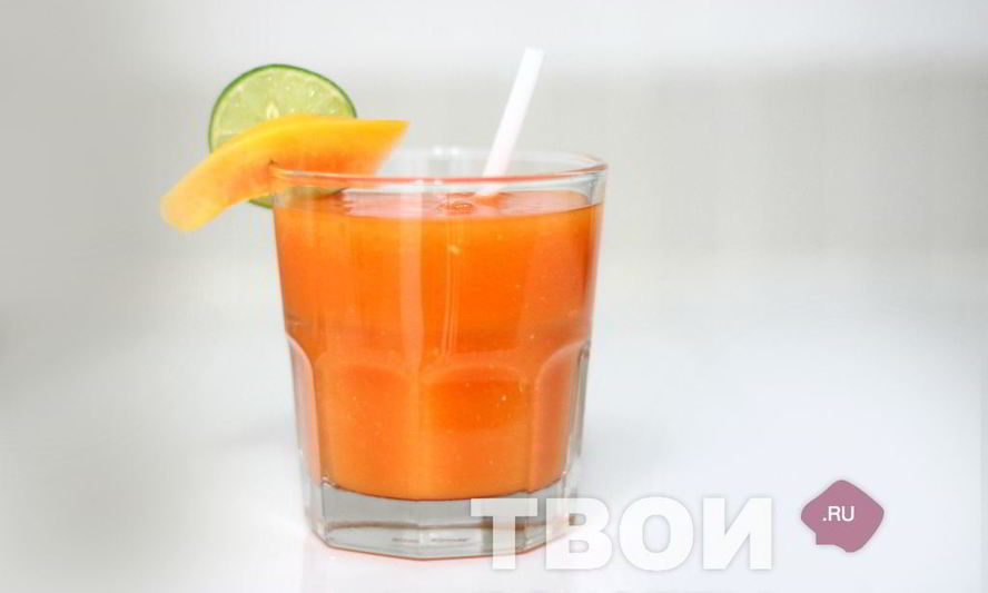 Рецепт пунш из папайи