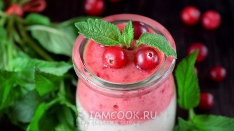 ананасово-клюквенный смузи