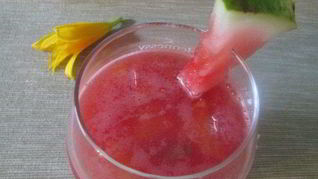 Арбузно-апельсиновый смузи