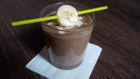 бананово-шоколадный смузи фуэртевентура