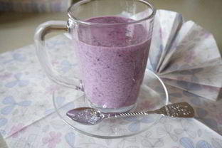 Черничный смузи