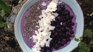 Диетическая смузи-каша на завтрак