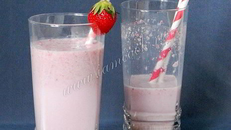 фруктовый смузи с овсянкой