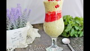 Фруктовый смузи с семенами чиа