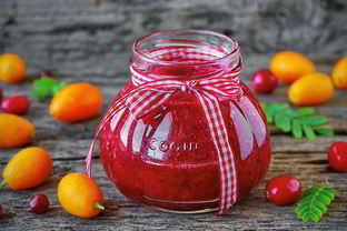 Клюквенный смузи с кумкватом