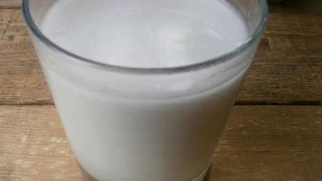 кокосовый смузи с овсяными хлопьями