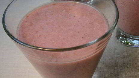 кокосовый смузи с овсяными хлопьями