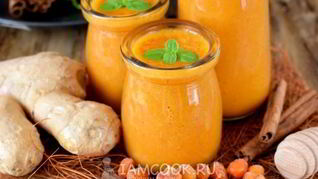 Облепиховый смузи с имбирем