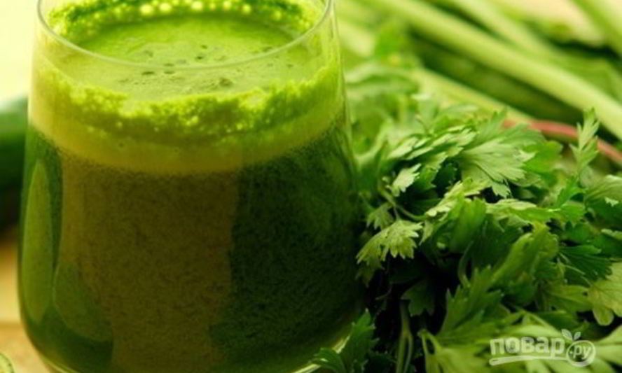 Рецепт овощной смузи для похудения