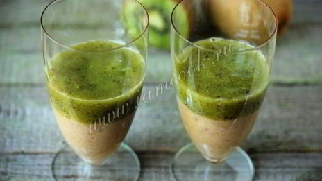 смузи-десерт с маршмэллоу