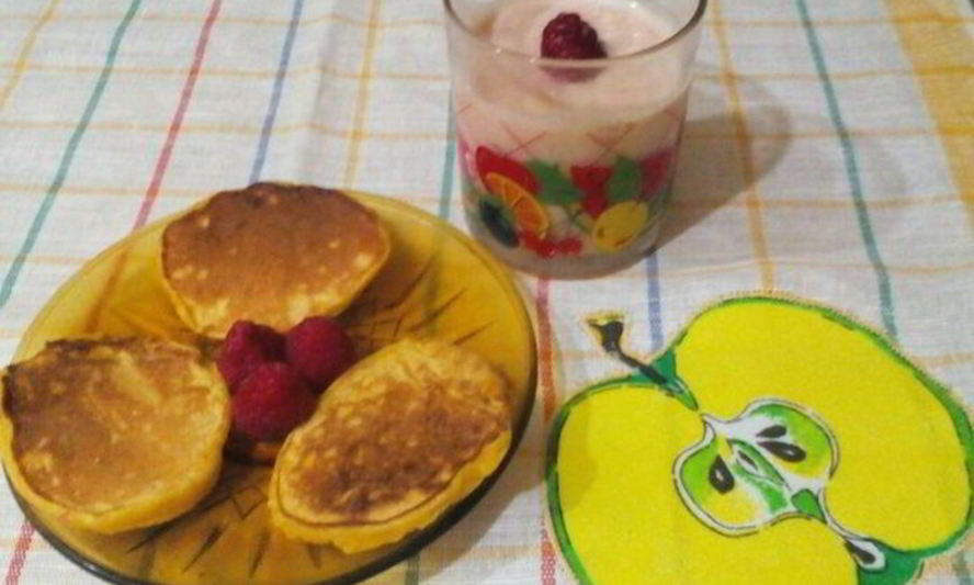 Рецепт смузи-десерт завтрак за минутку