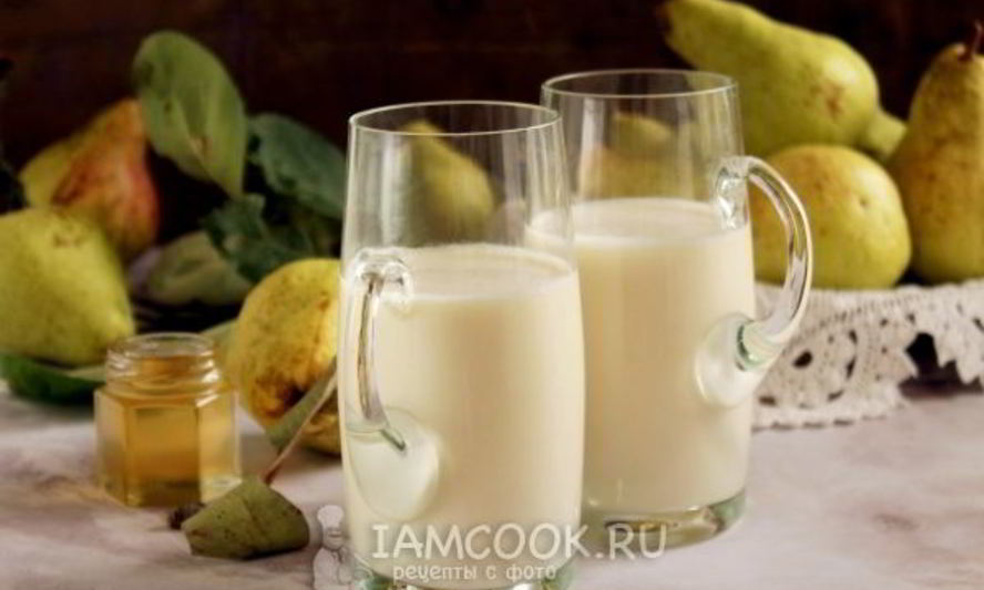 Рецепт смузи из груш с кефиром