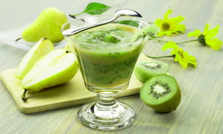 Рецепт смузи из груши и киви