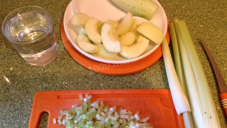 смузи из сельдерея и яблок для похудения