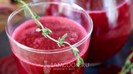 смузи из свеклы с сельдереем