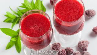 Смузи из замороженной малины