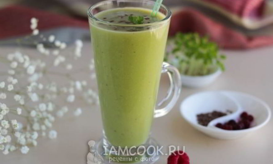 Рецепт смузи с авокадо и бананом