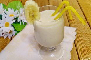 Смузи с бананом