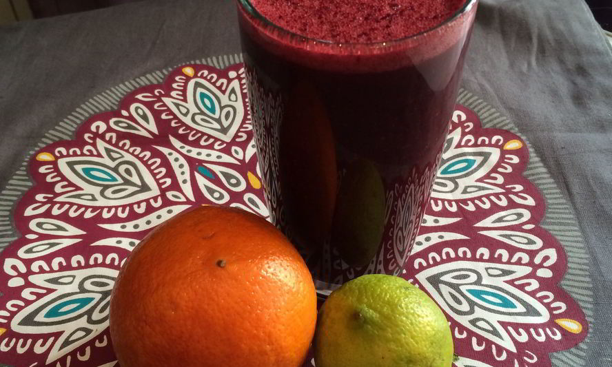 Рецепт смузи с черникой и бананом