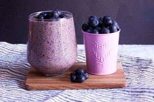 Смузи с черникой