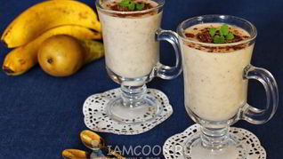 Смузи с грушей и бананом