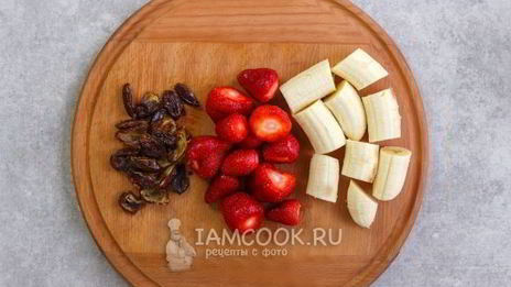 смузи с миндальным молоком