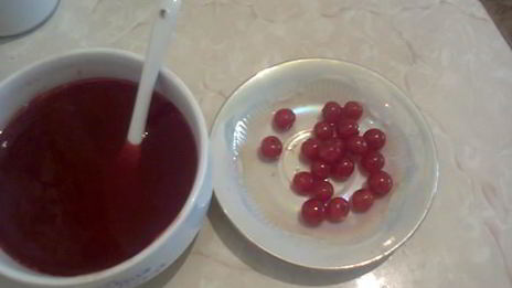 смузи с помидором и смородиной