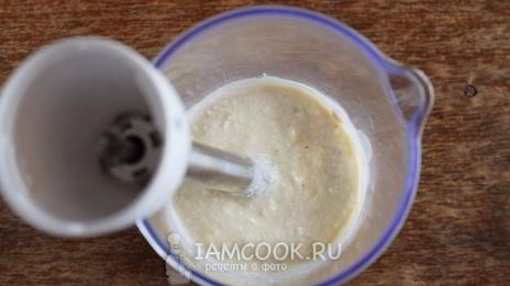 смузи с творогом и бананом