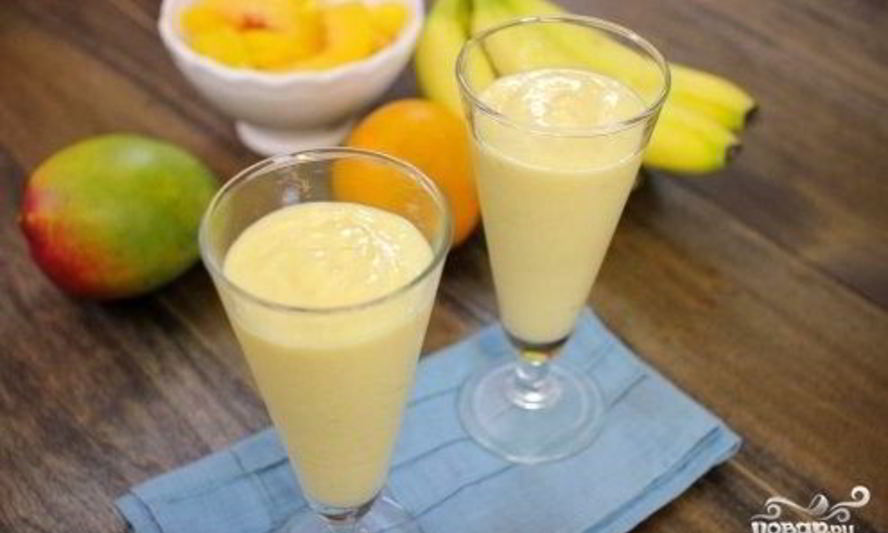 Рецепт тропический смузи