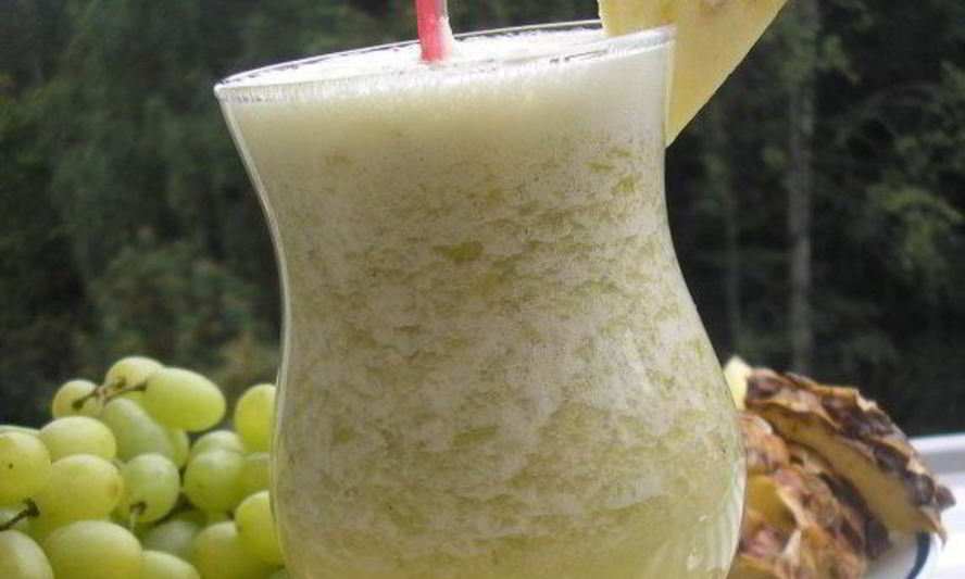 Рецепт виноградный смузи с зеленым чаем