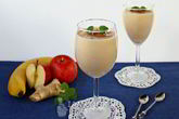 Яблочно-банановый смузи с имбирем
